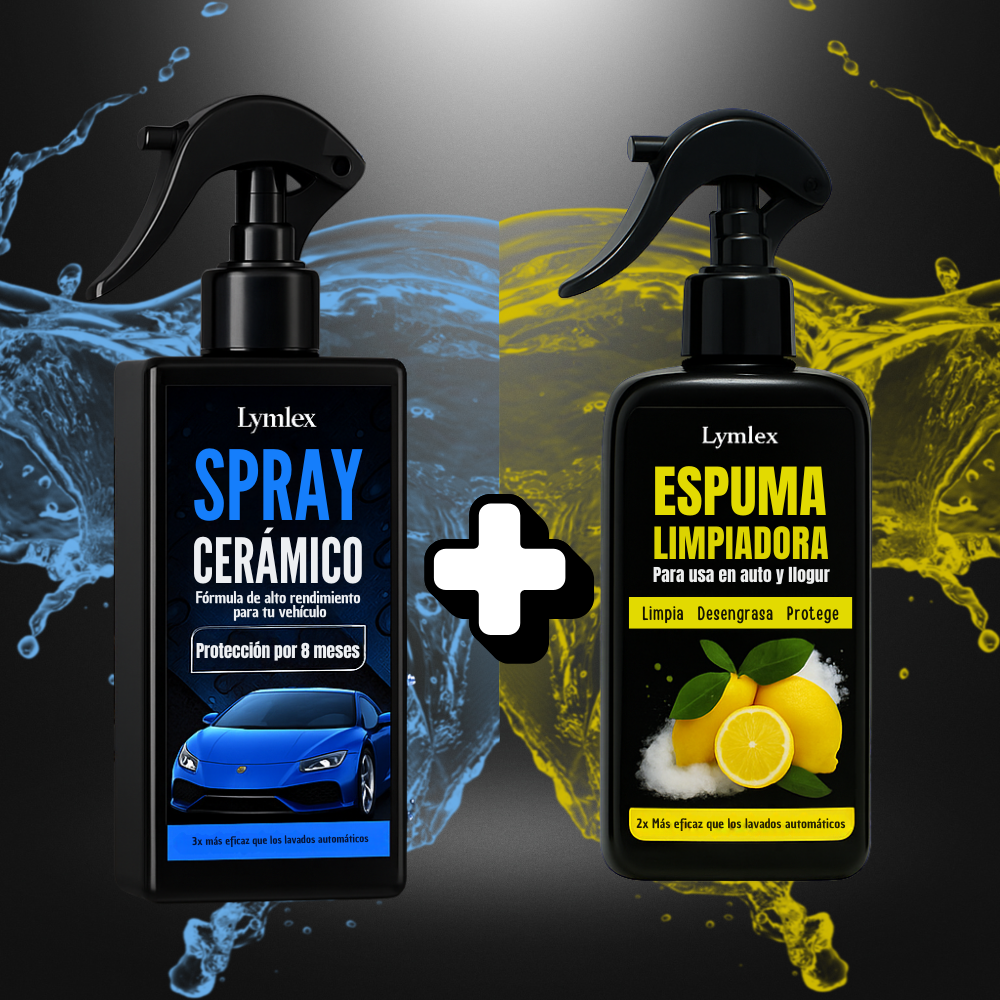🚗 Lymlex – Kit de Limpieza Total para Interior y Exterior