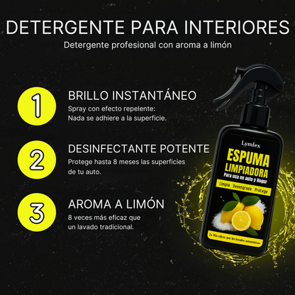 🚗 Lymlex – Kit de Limpieza Total para Interior y Exterior